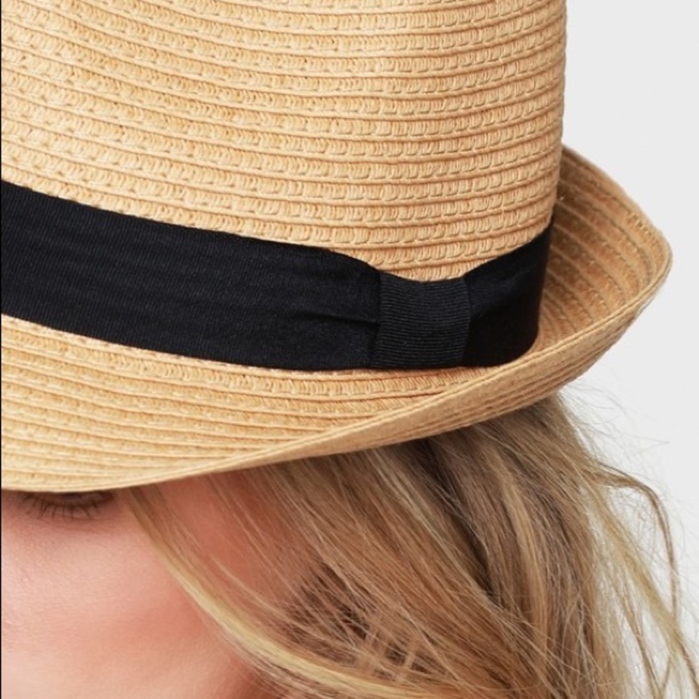 ❣️1 LEFT Classic Fedora w/Black Ribbon Accent - Picture 3 of 3